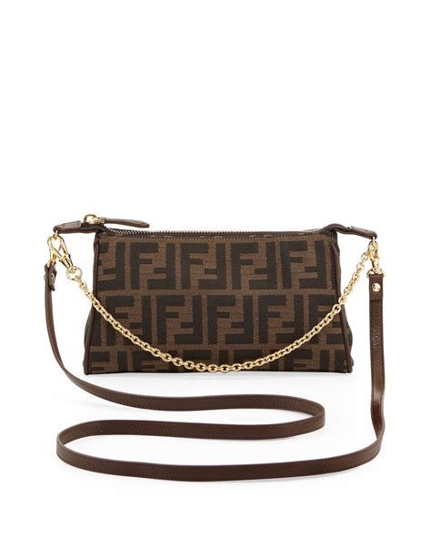 fendi brown mini bag|fendi crossbody bag brown.